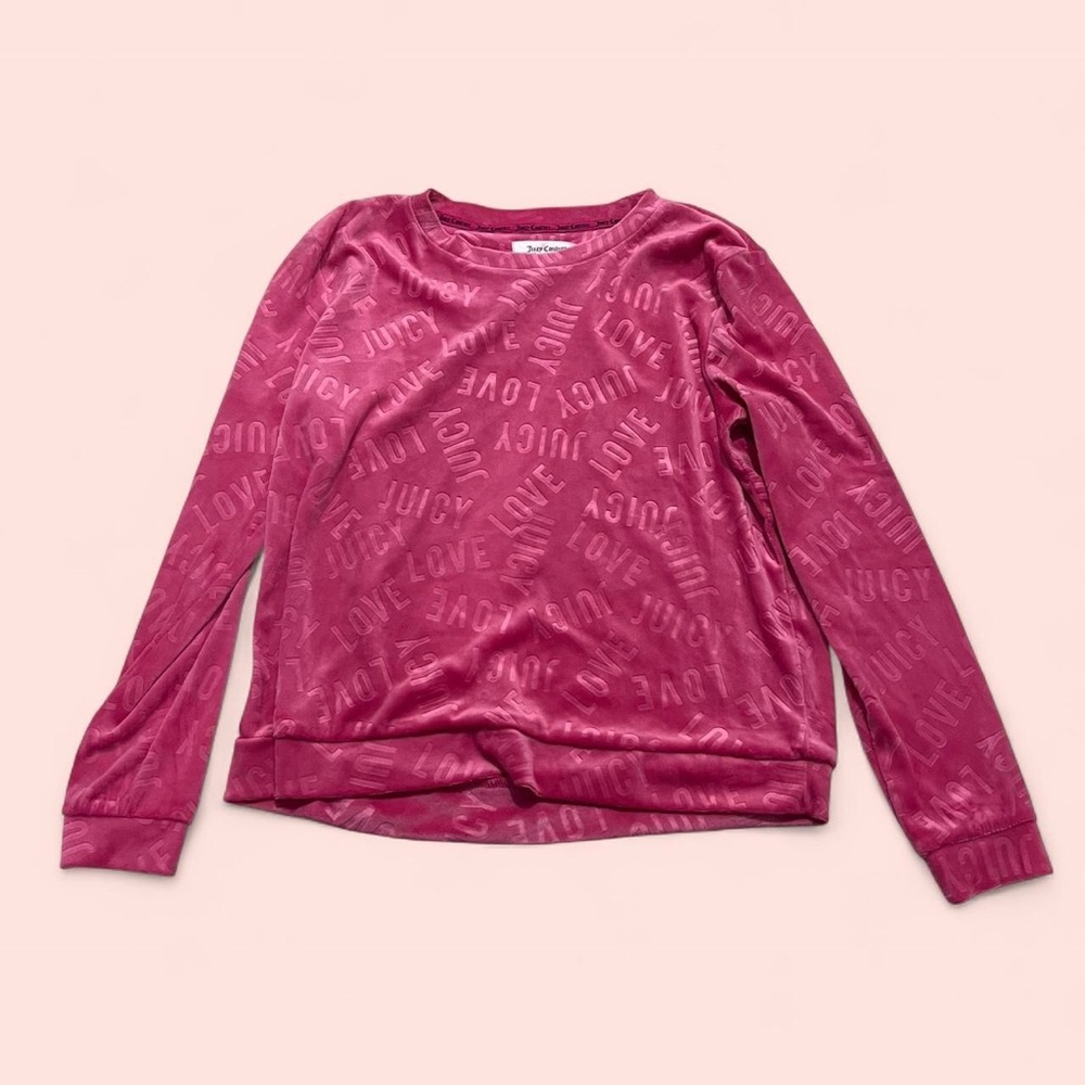 Juicy Couture Vibrant Pink Lounge Top
